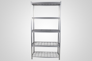 银灰色网面置物架