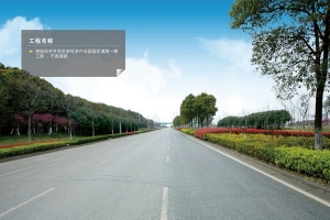 海盐经济开发区新经济产业园园区道路一期工程，市政道路